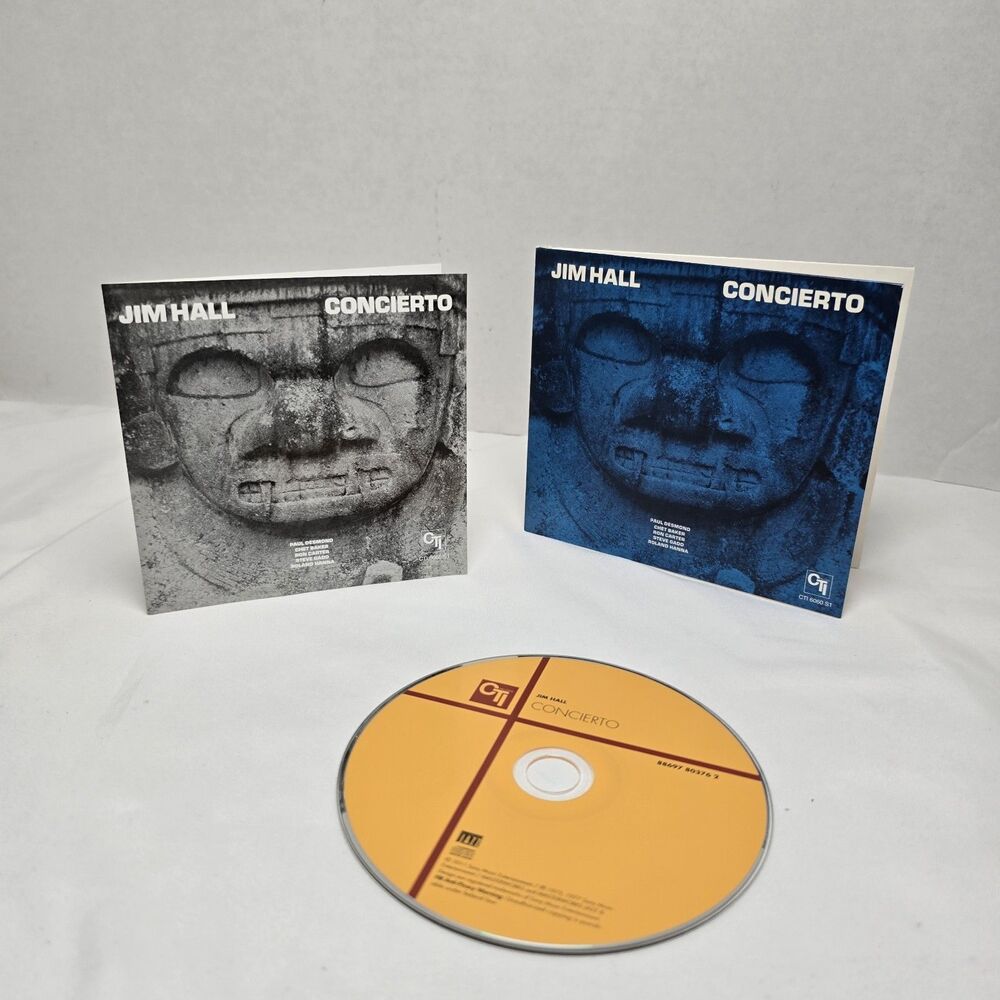 Jim Hall Concierto CD Don Sebesky CTI Masterworks 2011 Sony PROMO Insert VGUC